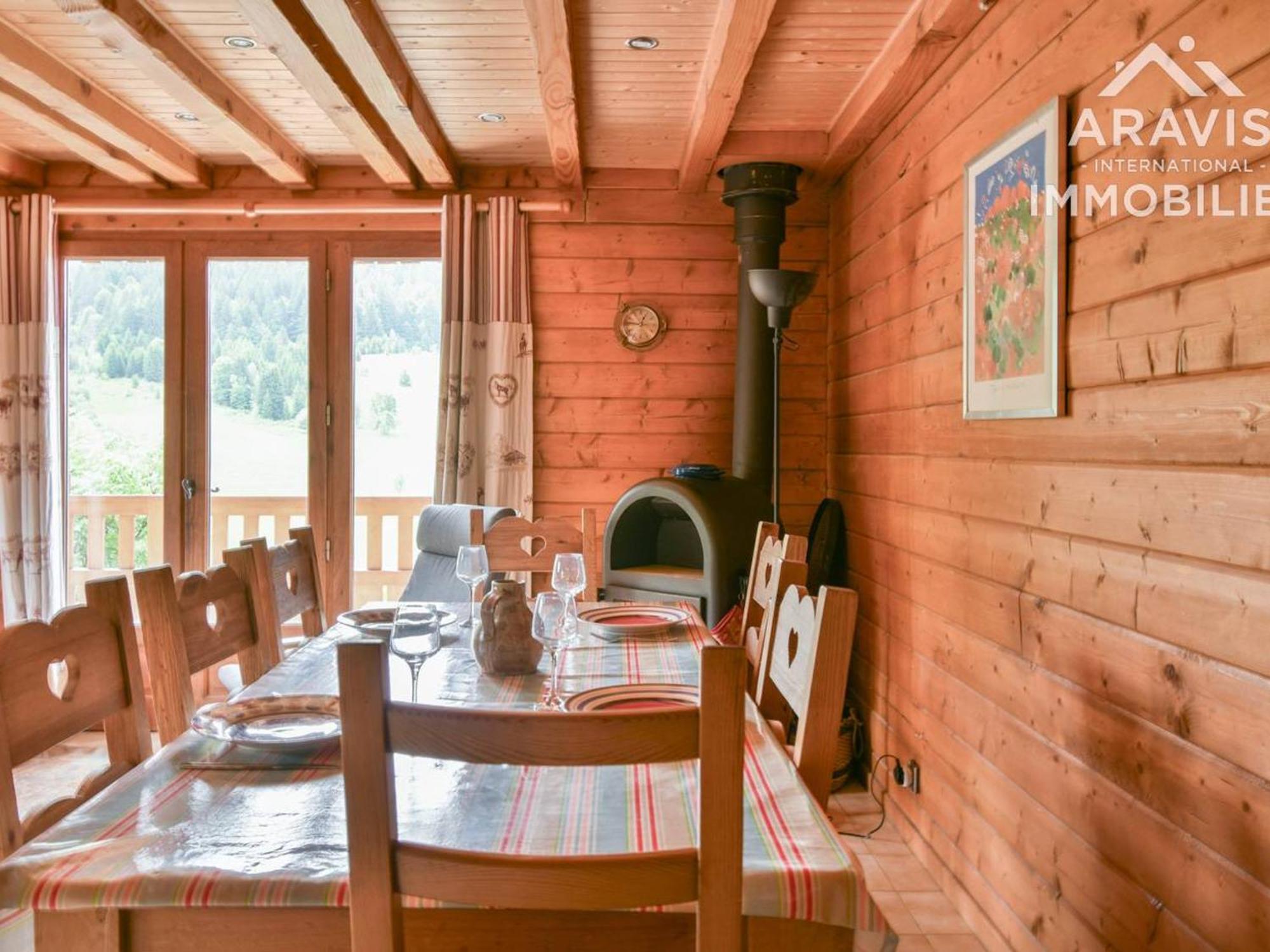 Chalet Cosy, 4 Chambres, 8 Pers, Proche Commerces, Terrasse, Parking, Wifi - Fr-1-391-150 Le Grand-Bornand Luaran gambar